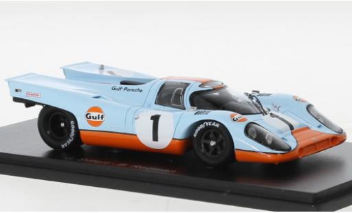 Porsche 917 1970 1/43 Spark K RHD No.1 Gulf Gulf 24h Daytona modellino in miniatura