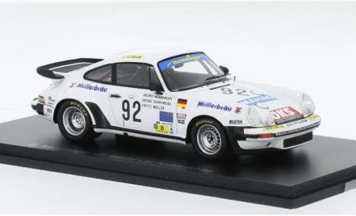 Porsche 930 1/43 Spark No.92 24h Le Mans 1983 modellino in miniatura