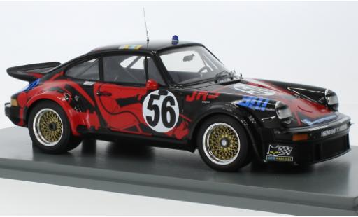 Porsche 934 1977 1/18 Spark No.56 24h Le Mans modellino in miniatura