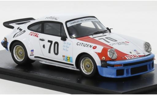Porsche 934 1976 1/43 Spark No.70 24h Le Mans modellino in miniatura