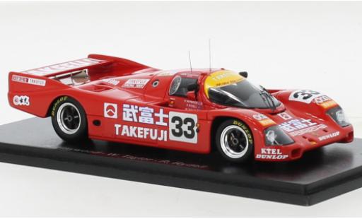 Porsche 962 1990 1/43 Spark C No.33 24h Le Mans modellino in miniatura
