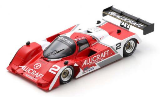 Porsche 962 1989 1/43 Spark C RHD No.2 IMSA Sears Point 1989 modellino in miniatura