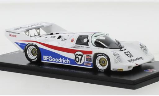 Porsche 962 1988 1/43 Spark C RHD No.67 BFGoodrich IMSA 24h Daytona modellino in miniatura