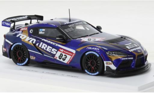 Aston Martin V8 Vantage GT4 1/43 Spark Toyota GR Supra GT4 No.83 Toyo Tires with Ring Racing 24h Nürburgring 2022 modellino in miniatura