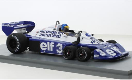 Tyrrell P34 1/18 Spark No.3 formule 1 GP Allemagne 1977 modellino in miniatura