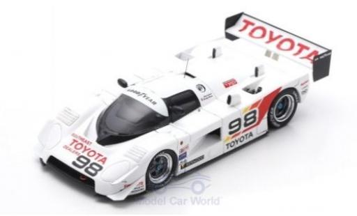 Toyota 88C 1/43 Spark No.98 Road Atlanta 1987 D.Olson/C.Cord modellino in miniatura