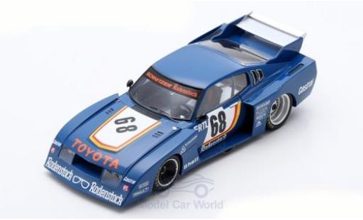 Toyota Celica 1/18 Spark (LB) Turbo No.68 Schnitzer Motorsport Rodenstock DRM Zolder 1977 H.Ertl modellino in miniatura