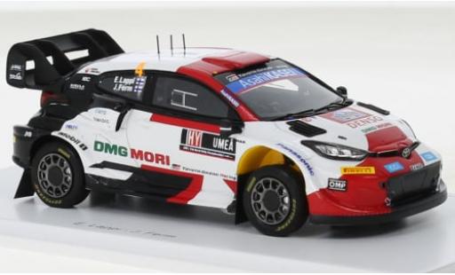 Toyota Yaris 1/43 Spark GR Rally 1 No.4 Gazoo Racing WRT Rallye WM Rallye Schweden 2022 1:43 modellino in miniatura