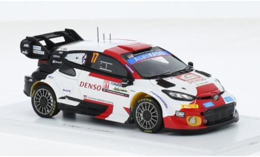 Toyota Yaris 1/43 Spark GR Rally1 Hybrid No.17 Gazoo Racing WRT Rallye WM Rallye Japan 2023 1:43 modellino in miniatura
