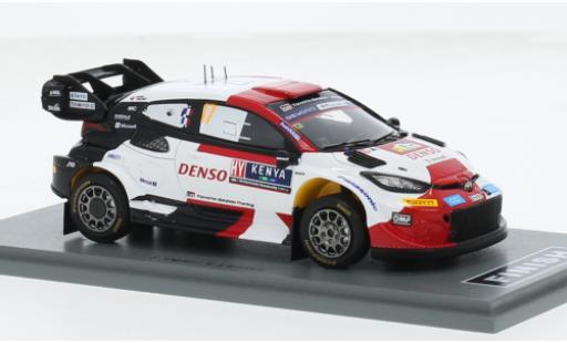 Toyota Yaris 1/43 Spark GR Rally1 Hybrid No.17 Gazoo Racing WRT Rallye WM Safari Rallye 2023 1:43 modellino in miniatura
