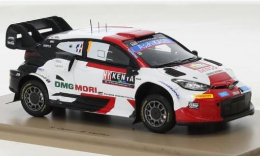 Toyota Yaris 1/43 Spark GR Rally1 No.1 Gazoo Racing WRT Rallye WM Safari Rallye 2022 1:43 modellino in miniatura