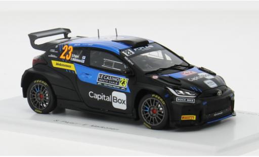 Toyota Yaris 1/43 Spark GR Rally2 No.23 Sprintsport Racing Team Rallye WM Rallye Monte Carlo 2024 1:43 modellino in miniatura
