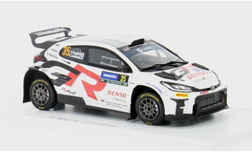 Toyota Yaris 1/43 Spark GR Rally2 No.35 Gazoo Racing RC2 Rallye WM Rallye Schweden 2024 1:43 modellino in miniatura