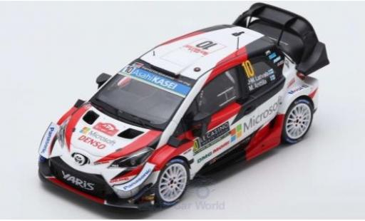Toyota Yaris 1/43 Spark WRC No.10 Gazoo Racing WRT Rallye WM Rally Monte Carlo 2019 J-M.Latvala/M.Anttila modellino in miniatura