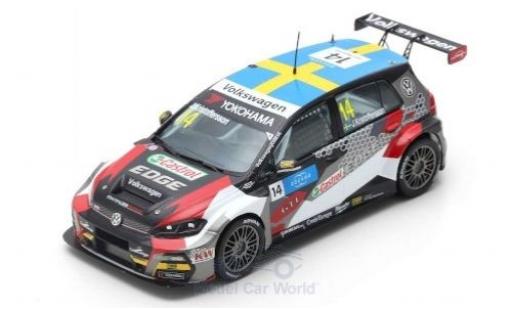 Volkswagen Golf 1/43 Spark GTI TCR No.33 Sebastien Loeb Racing WTCR Nürburgring 2019 B.Leuchter modellino in miniatura