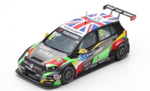 Volkswagen Golf 1/43 Spark VII GTI TCR No.12 WTCR Macau Guia Race 2018 R.Huff modellino in miniatura