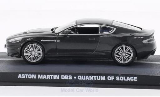 Aston Martin DBS 1/18 SpecialC metallico grigio James Bond 007 Ein Quantum Trost ohne Vitrine modellino in miniatura