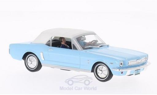 Ford Mustang 1/43 SpecialC Convertibile blu/bianco James Bond 007 1965 Feuerball ohne Vitrine modellino in miniatura