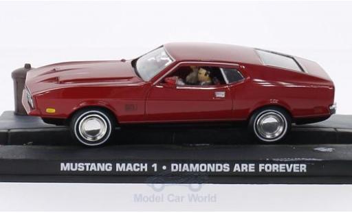 Ford Mustang 1/43 SpecialC Mach 1 rosso James Bond 007 1965 Diamantenfieber ohne Vitrine modellino in miniatura