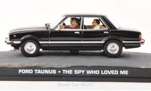 Ford Taunus 1/43 SpecialC nero James Bond 007 Der Spion der mich liebte ohne Vitrine modellino in miniatura