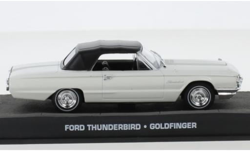 Ford Thunderbird 1/43 SpecialC bianco James Bond 007 1964 Goldfinger sans figurines modellino in miniatura