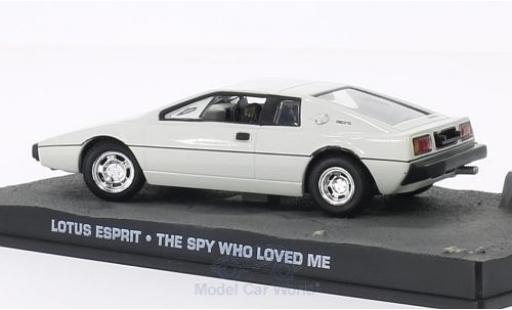 Lotus Esprit 1/43 SpecialC bianco RHD James Bond 007 Der Spion der mich liebte ohne Vitrine modellino in miniatura