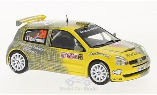 Renault Clio 1/43 SpecialC S1600 No.39 Rallye WM Rallye Monte Carlo 2004 N.Bernardi/D.Giraudet ohne Vitrine modellino in miniatura
