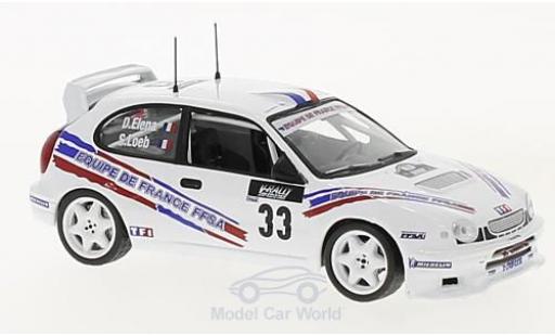 Toyota Corolla 1/43 SpecialC WRC No.33 Rallye WM Rallye Tour de Corse 2000 S.Loeb/D.Elena ohne Vitrine modellino in miniatura