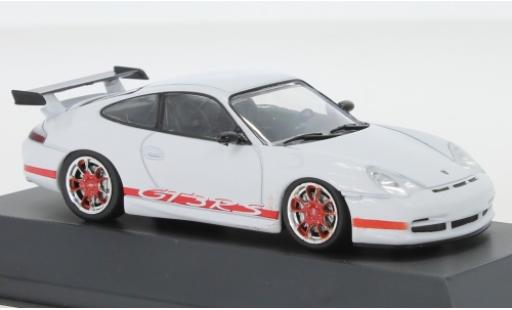 Porsche 996 GT3 RS 1/43 SpecialC 911 GT3 RS () bianco/rosso 2003 911 Collection modellino in miniatura