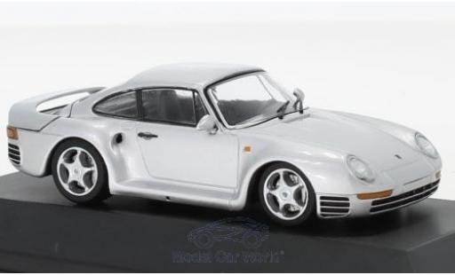Porsche 930 1/43 SpecialC 959 grigio 1986 911 Collection modellino in miniatura