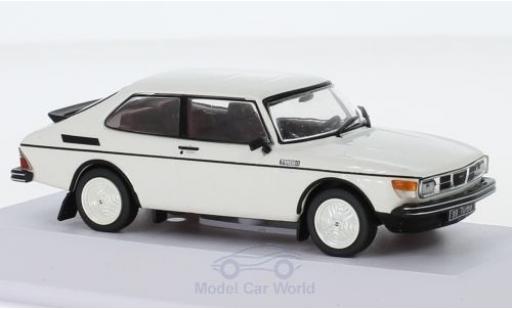 Saab 99 1/43 SpecialC Turbo Prossootype bianco 1977 modellino in miniatura