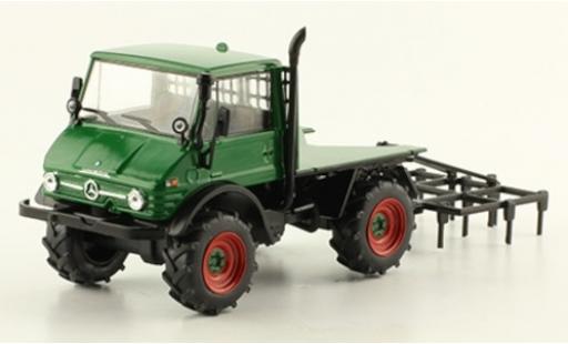 Mercedes Unimog 1/43 SpecialC 406 verde 1977 modellino in miniatura