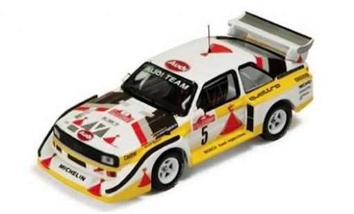 Audi Sport Quattro 1/43 SpecialC Sport quattro E2 No.5 HB Team Rallye WM Rallye San Remo 1985 W.Röhrl/C.Geistdörfer ohne Vitrine modellino in miniatura