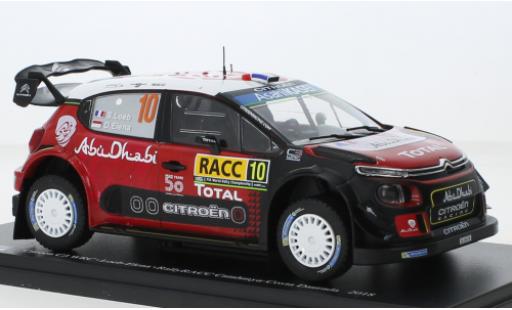 Citroen C3 1/24 SpecialC .-119 WRC No.10 Rallye WM Rallye Catalunya 2018 modellino in miniatura