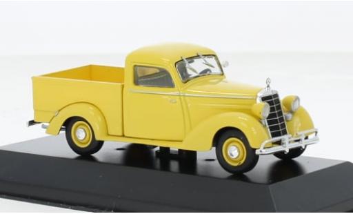 Mercedes 170 1/43 SpecialC .-120 D Pick-Up gelb 1954 1:43 modellino in miniatura