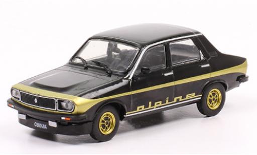 Renault 12 1/43 SpecialC Alpine nero/gold 1978 modellino in miniatura