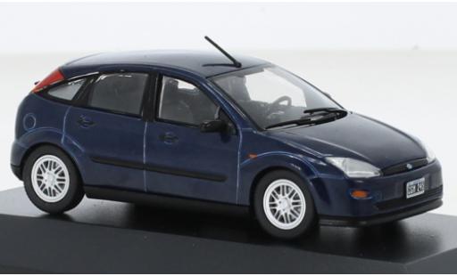 Ford Focus 1/43 SpecialC CLX metallise blu 1998 modellino in miniatura