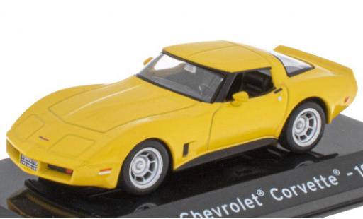 Chevrolet Corvette 1/43 SpecialC (C3) giallo 1980 modellino in miniatura