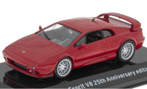 Lotus Esprit 1/43 SpecialC V8 25th Anniversary Edition rosso 2002 modellino in miniatura