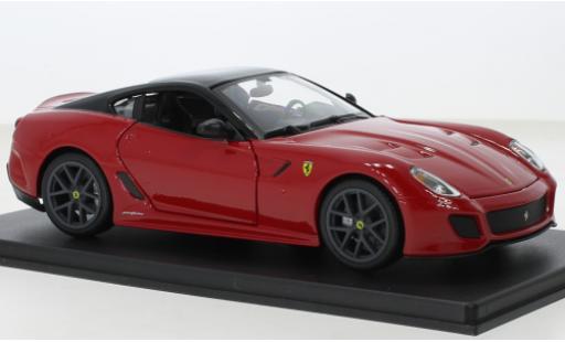 Ferrari 599 1/24 SpecialC GTO rosso/nero 2010 modellino in miniatura