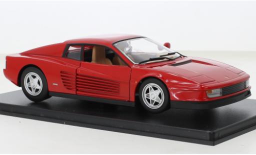 Ferrari Testarossa 1/24 SpecialC rosso 1984 modellino in miniatura