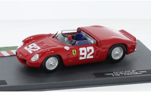 Ferrari 246 1/43 SpecialC .-125 SP RHD No.92 1000km Nuerburgring 1962 modellino in miniatura
