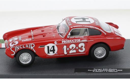 Ferrari 340 1/43 SpecialC Mexico RHD No.14 Carrera Panamericana 1952 modellino in miniatura