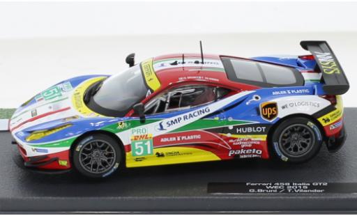 Ferrari 458 1/43 SpecialC Italia GT2 No.51 WEC 2015 modellino in miniatura