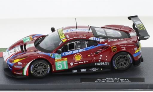 Ferrari 488 1/43 SpecialC GTE No.51 6h Silverstone 2017 modellino in miniatura
