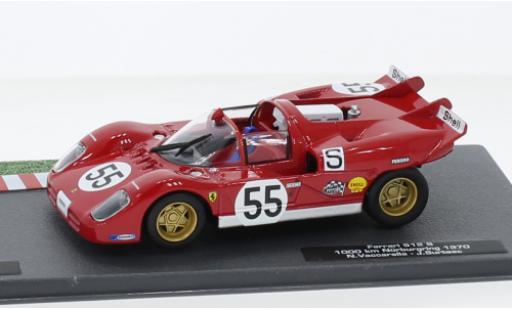 Ferrari 512 1/43 SpecialC .-125 S RHD No.55 1000km Nuerburgring 1970 modellino in miniatura