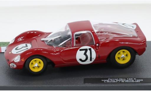 Ferrari Dino 1/43 SpecialC 166P RHD No.31 1000 Km Nürburgring 1965 modellino in miniatura