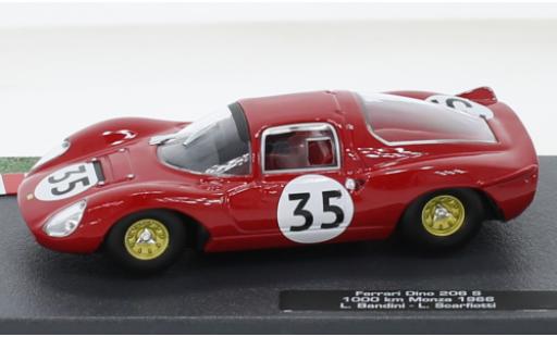 Ferrari Dino 1/43 SpecialC 206 RHD No.35 1000km Monza 1966 modellino in miniatura