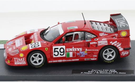 Ferrari F40 1/43 SpecialC GTE No.59 24h Le Mans 1996 modellino in miniatura