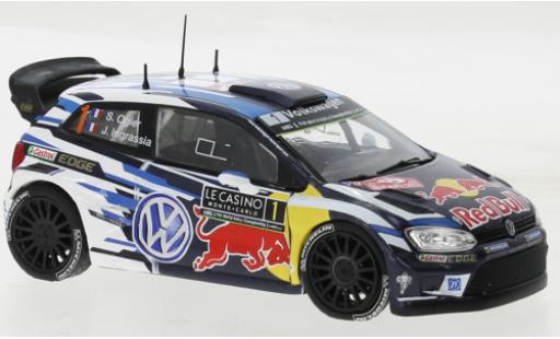 Volkswagen Polo 1/43 SpecialC R WRC No.1 Red Bull Rallye WM Rallye Monte Carlo 2016 modellino in miniatura